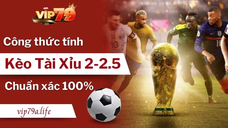 công thức tính tỷ lệ thắng kèo chấp tài xỉu 2-2.5