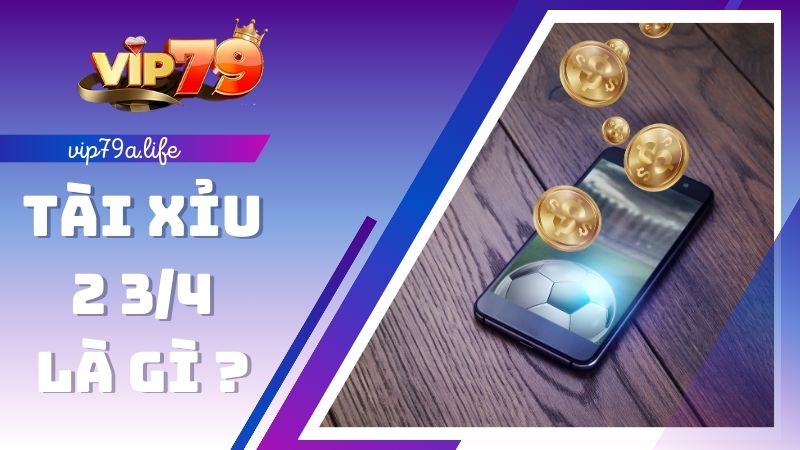 Tài xỉu 2 3/4